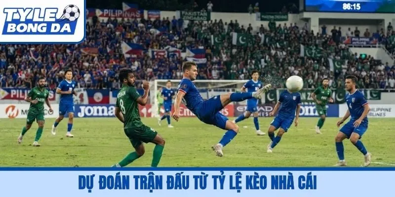 Dự đoán trận đấu từ tỷ lệ kèo nhà cái