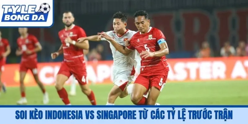 Soi kèo Indonesia vs Singapore từ các tỷ lệ trước trận